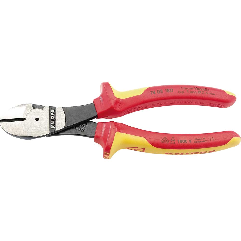 Knipex Insulated High Leverage Diagonal Side Cutters Side Cutters