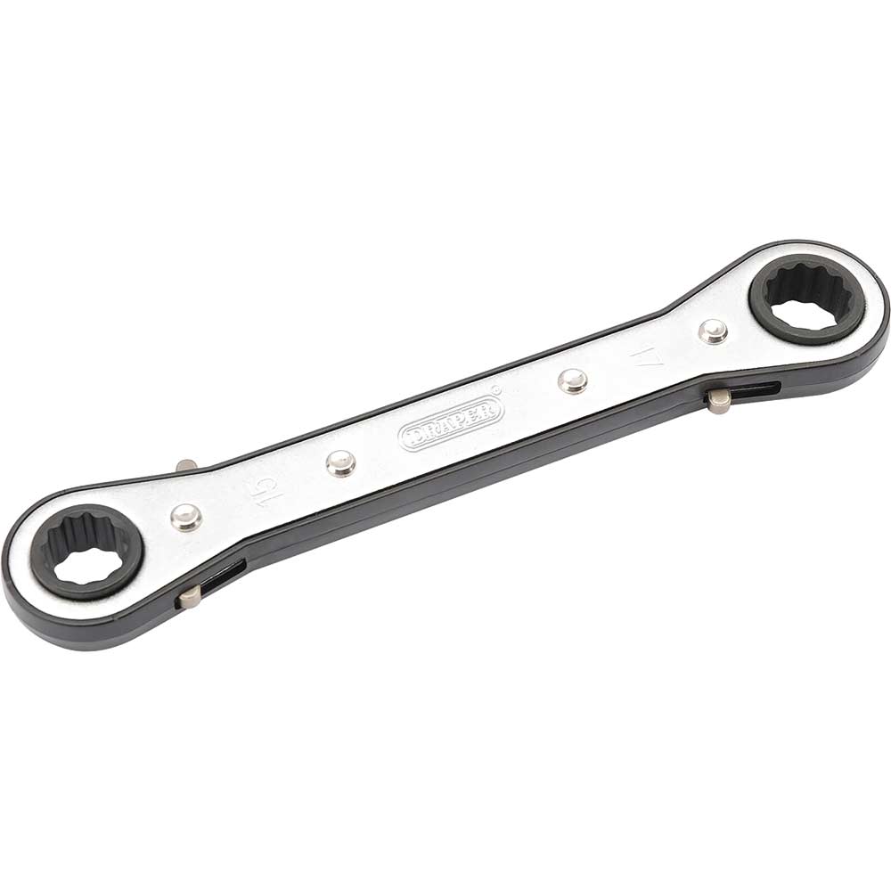 Photo of Draper Expert Ratchet Ring Spanner Metric 15mm X 17mm