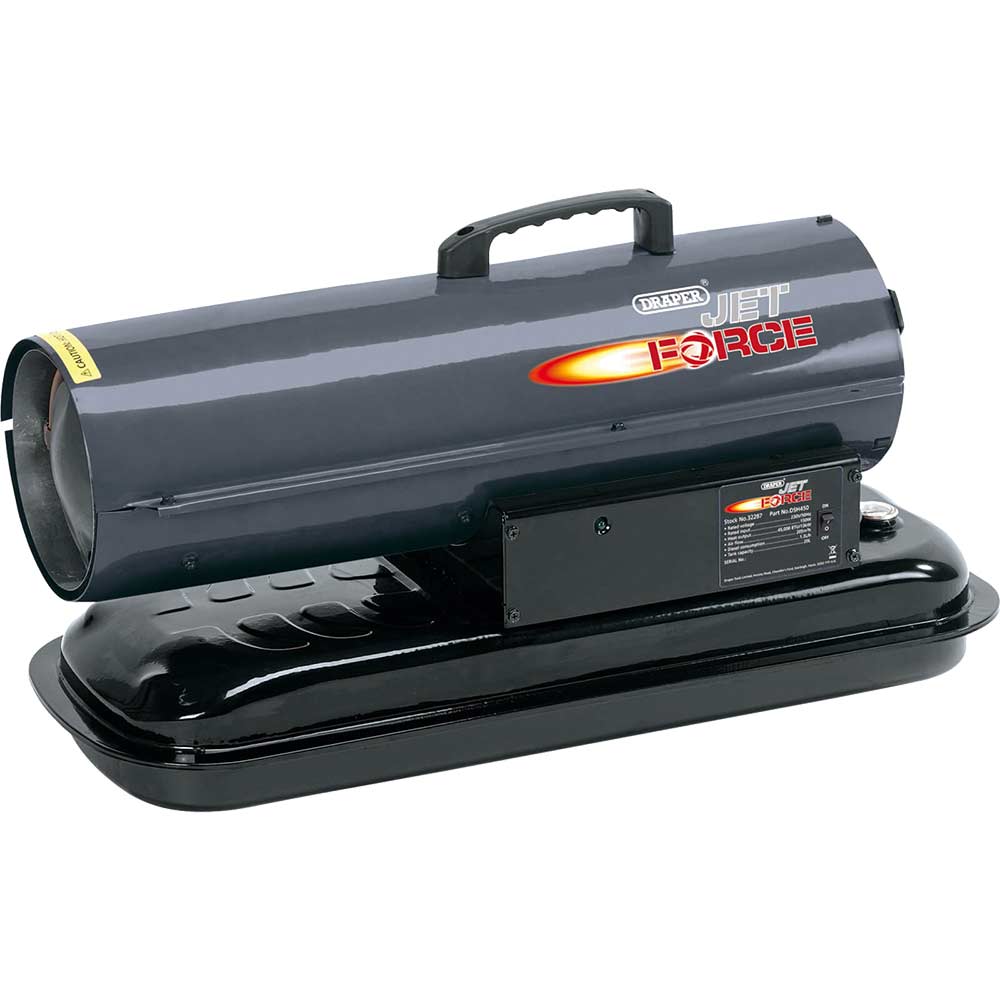 Photo of Draper Dsh450 Jet Force Diesel Or Paraffin Space Heater 240v