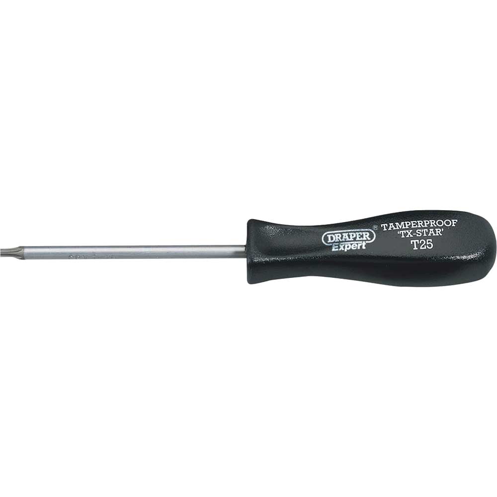 Image of Draper Security Torx Screwdriver T25 100mm