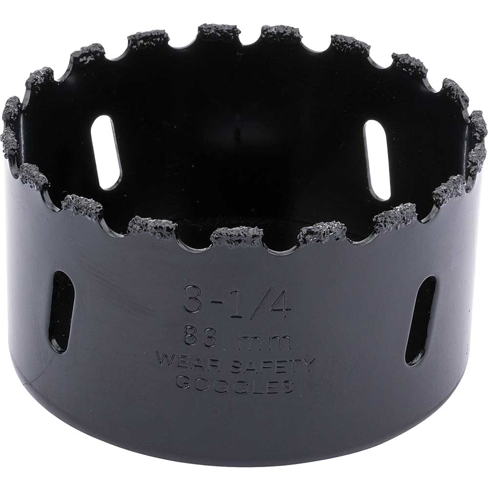 Photo of Draper Expert Tungsten Carbide Grit Hole Saw 83mm