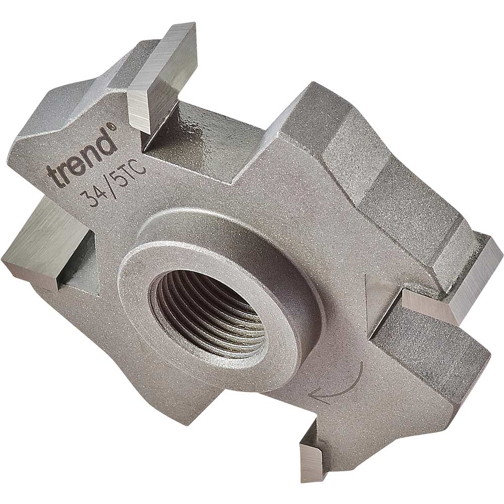 Photo of Trend Threaded Slotter Blade For 33 Series M12 Arbors 50mm 9.5mm M12 Thread