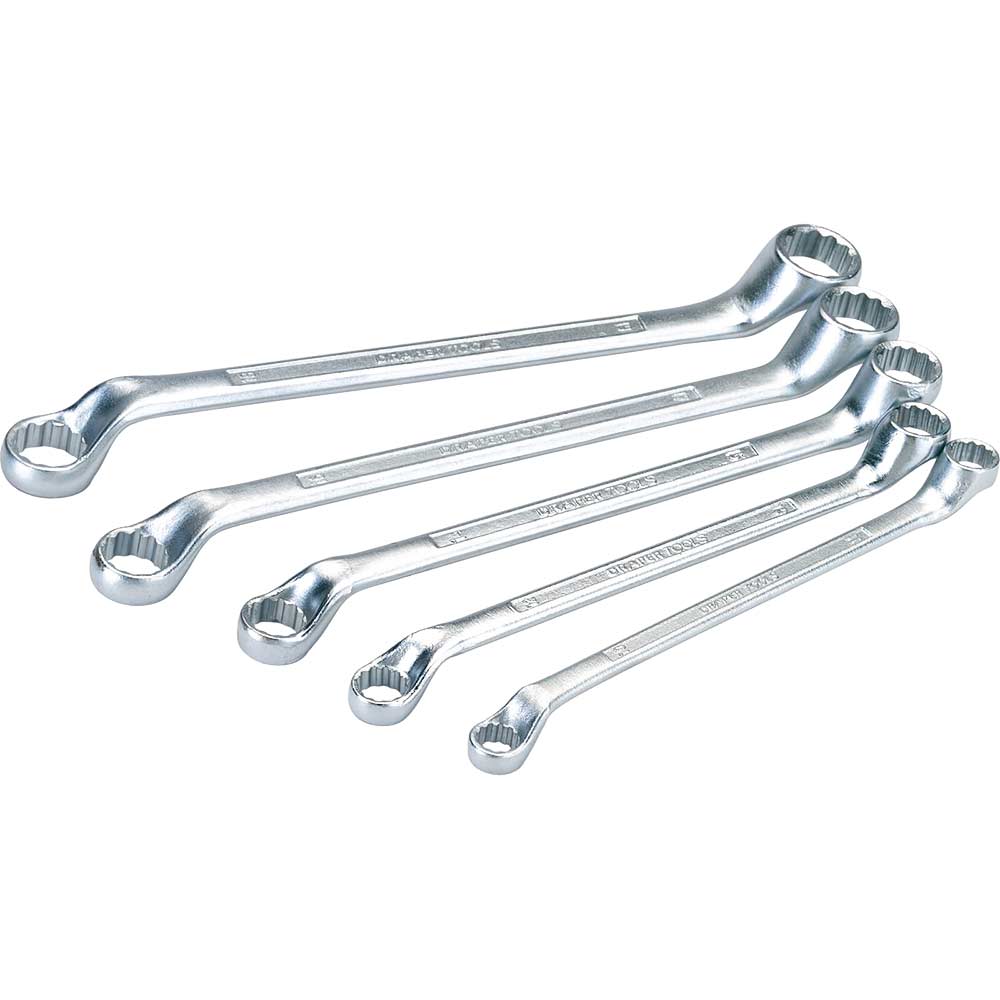 Draper 5 Piece Ring Spanner Set Metric