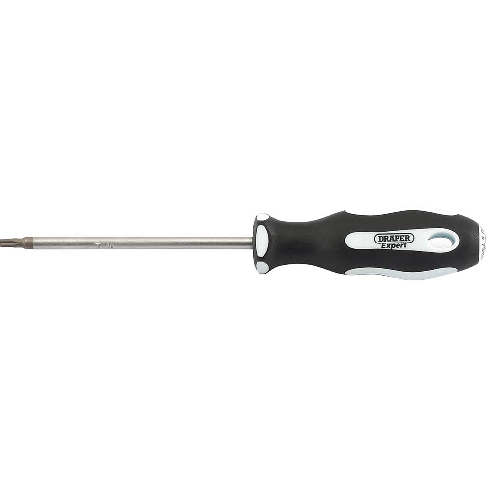 Image of Draper Expert Soft Grip Security Torx Screwdriver T10 75mm