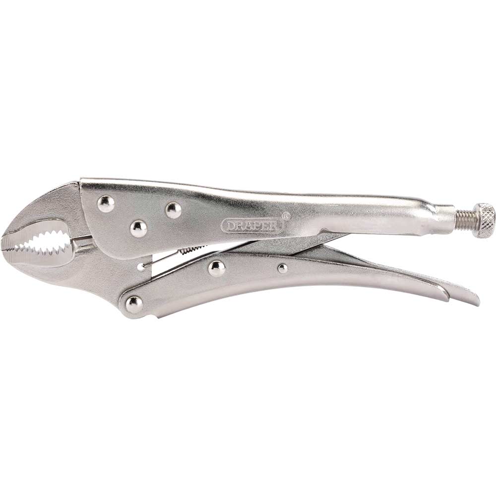 Photo of Draper Curved Jaw Self Grip Pliers 220mm