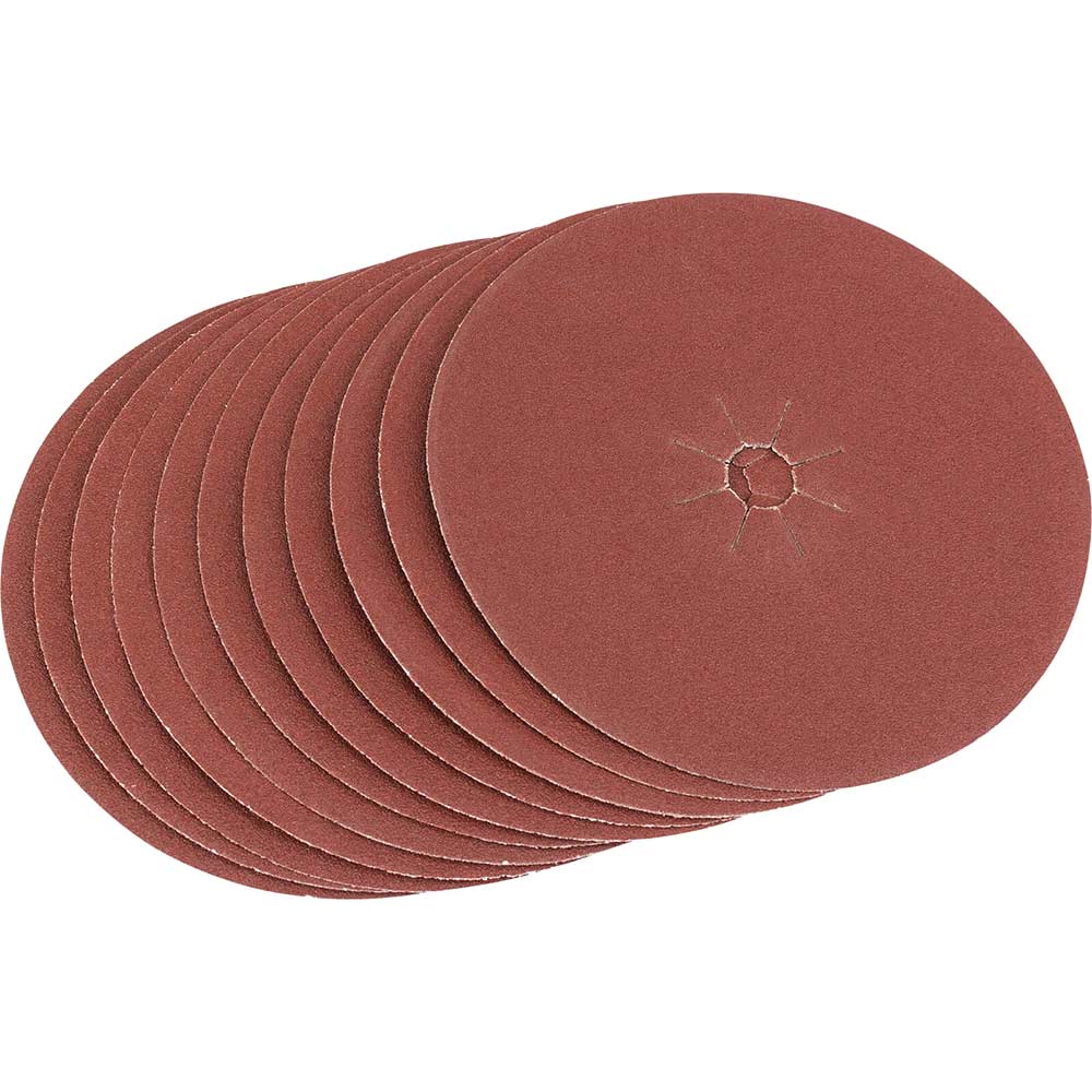 Photo of Draper Aluminium Oxide Sanding Discs 125mm 125mm 120g Pack Of 5