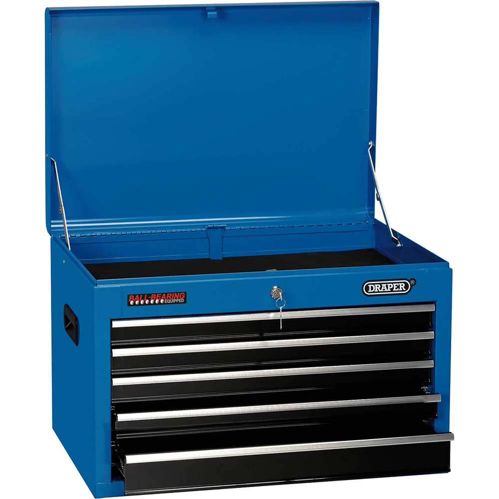 Image of Draper 5 Drawer Tool Chest Blue