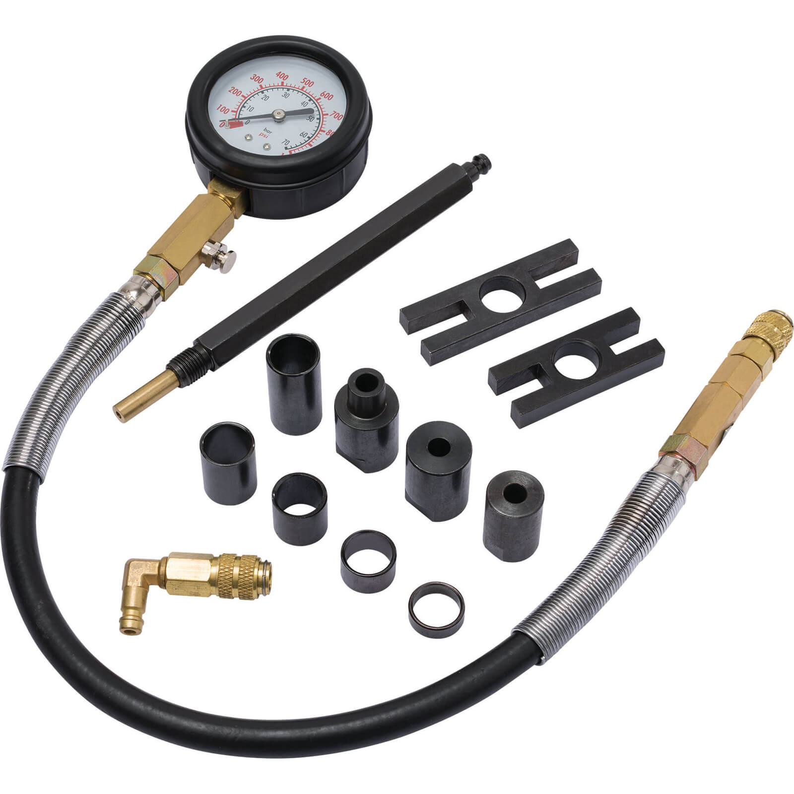 Image of Draper 13 Piece Diesel Compression Test Kit for Commercial Vehicles