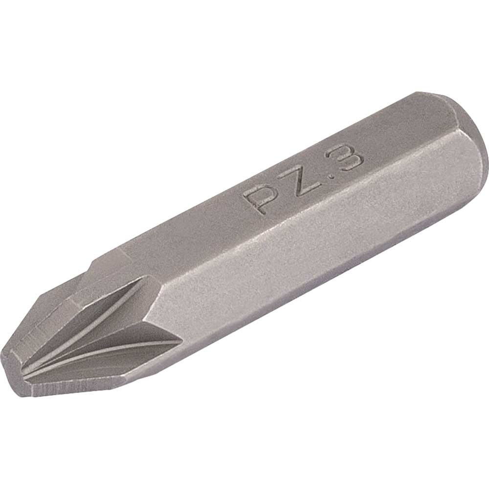 Photo of Draper 8mm Hexagon Shank Pozi Impact Screwdriver Bit Pz3 30mm Pack Of 1