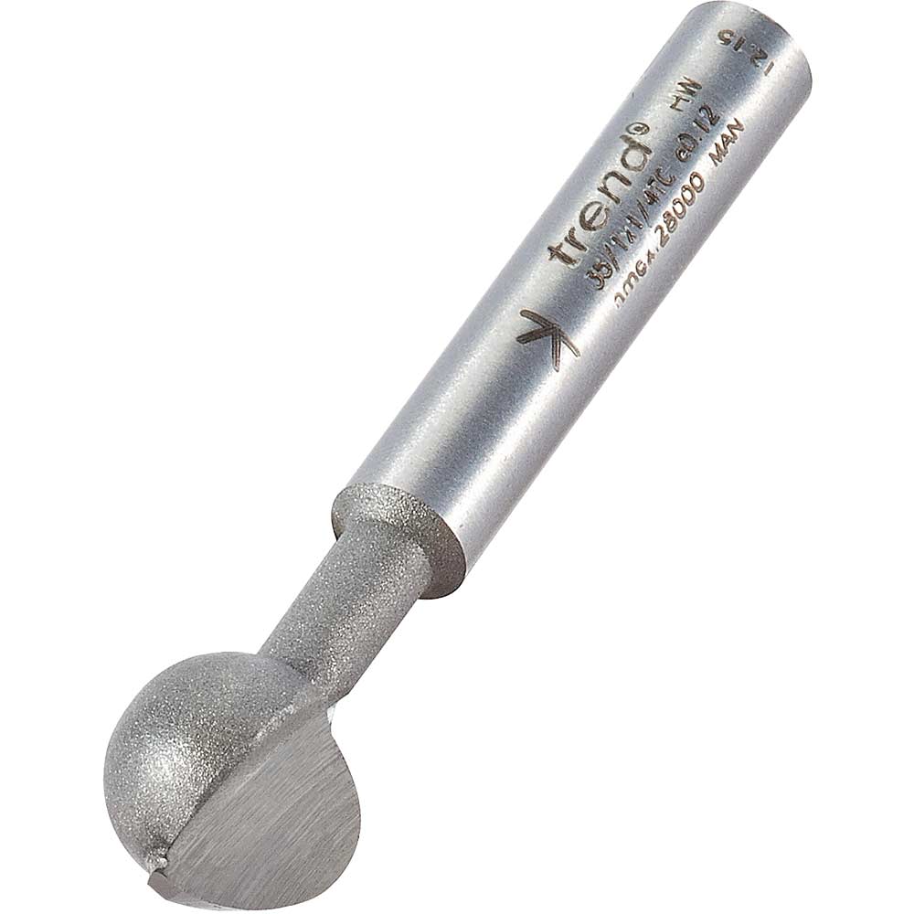 Photo of Trend T Slotter Router Cutter 12mm 10mm 1/4