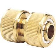 Draper Expert Brass Hose Pipe Repair Connector 3 4 19mm Pack Of 1