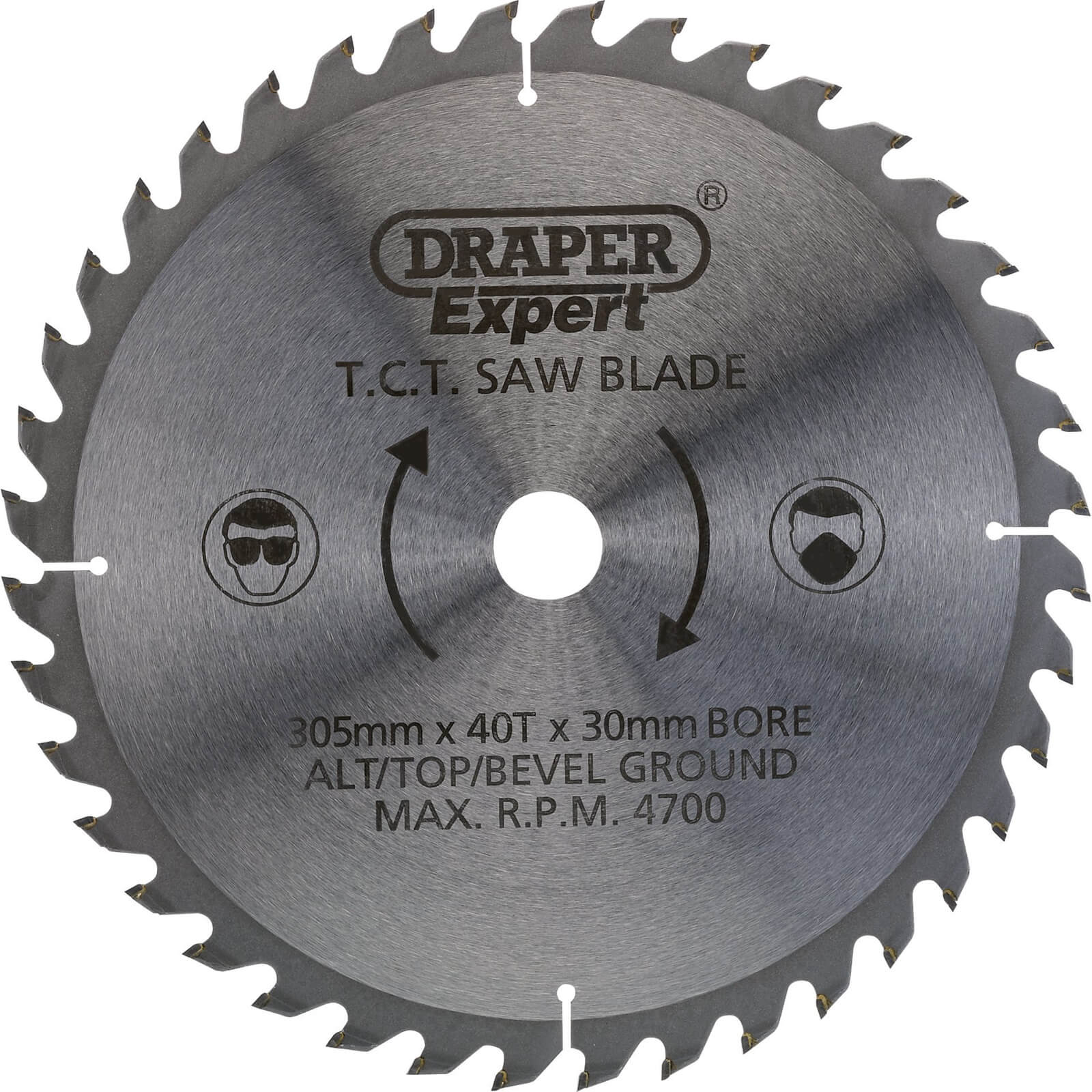 Photo of Draper Expert Circular Saw Blade 305mm 40t 30mm