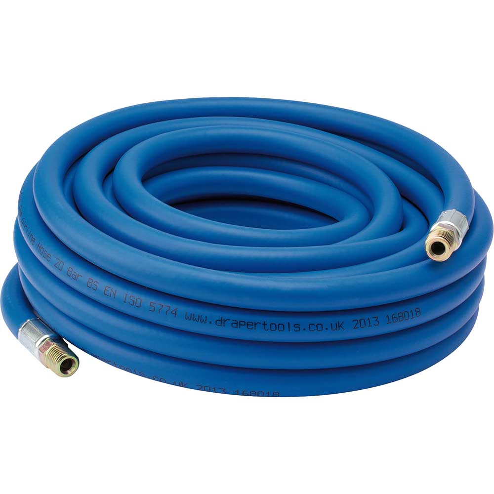 Image of Draper Workshop Air Line Hose 6mm 10m