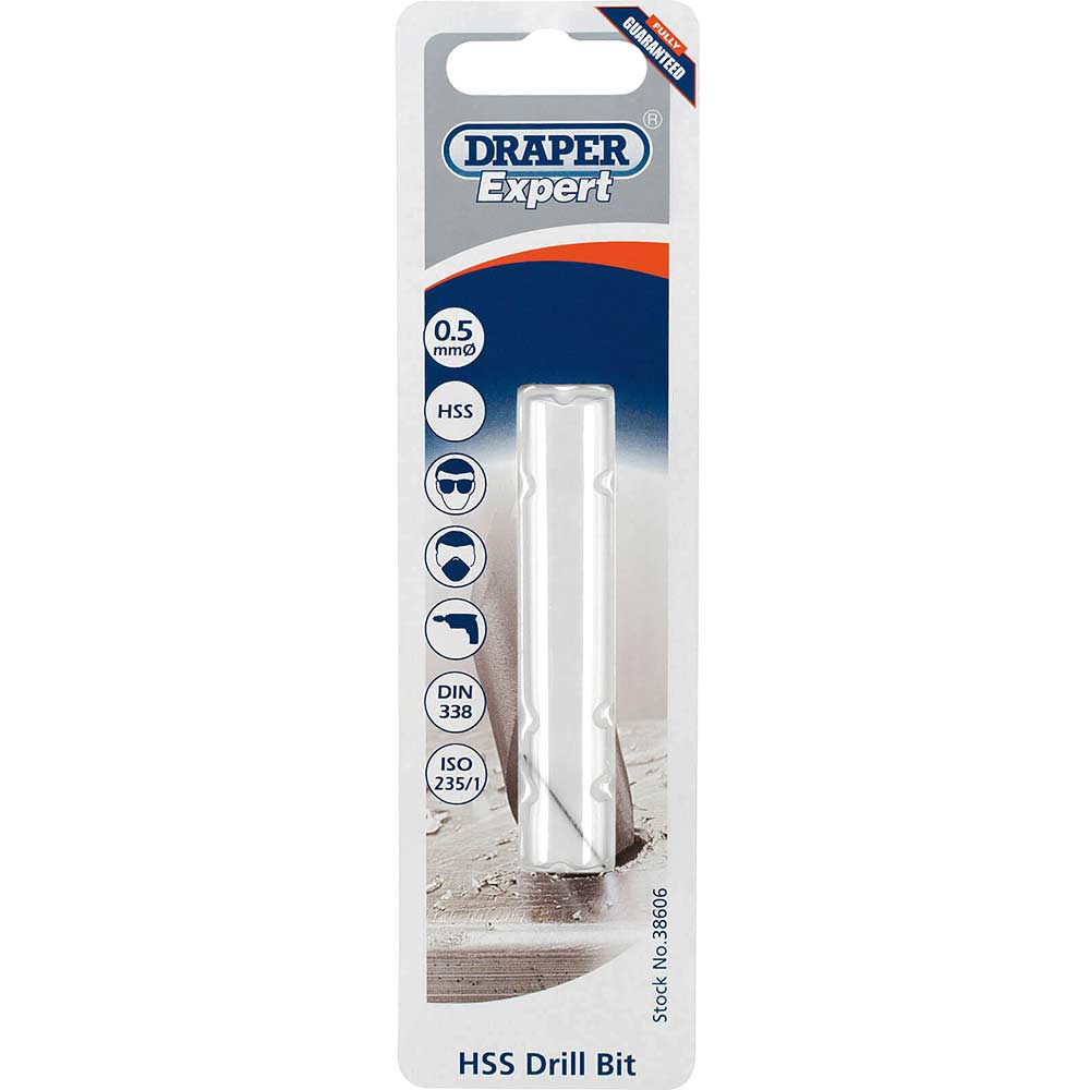 Photo of Draper Expert Hss Drill Bit 0.5mm Pack Of 1