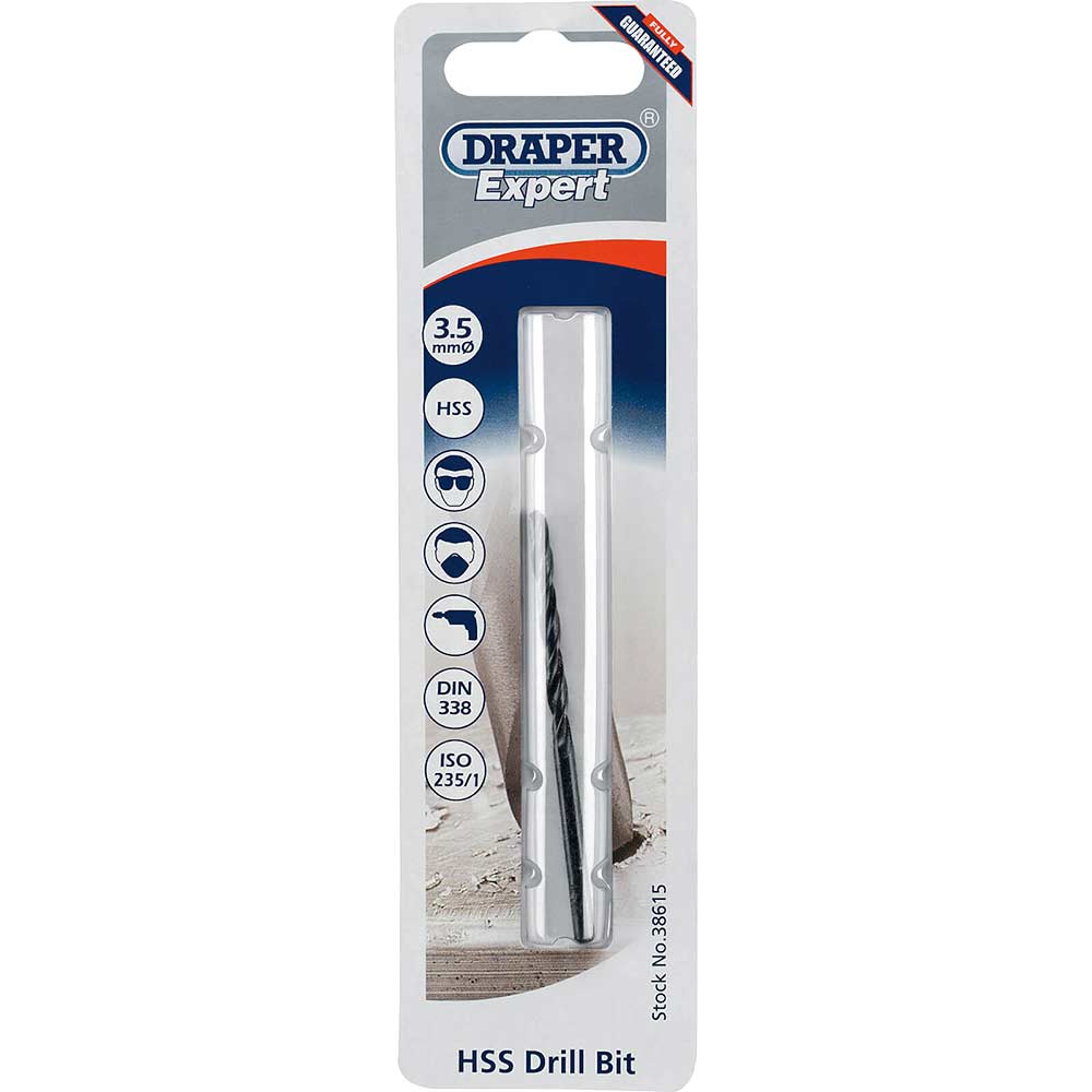 Photo of Draper Expert Hss Drill Bit 3.5mm Pack Of 1
