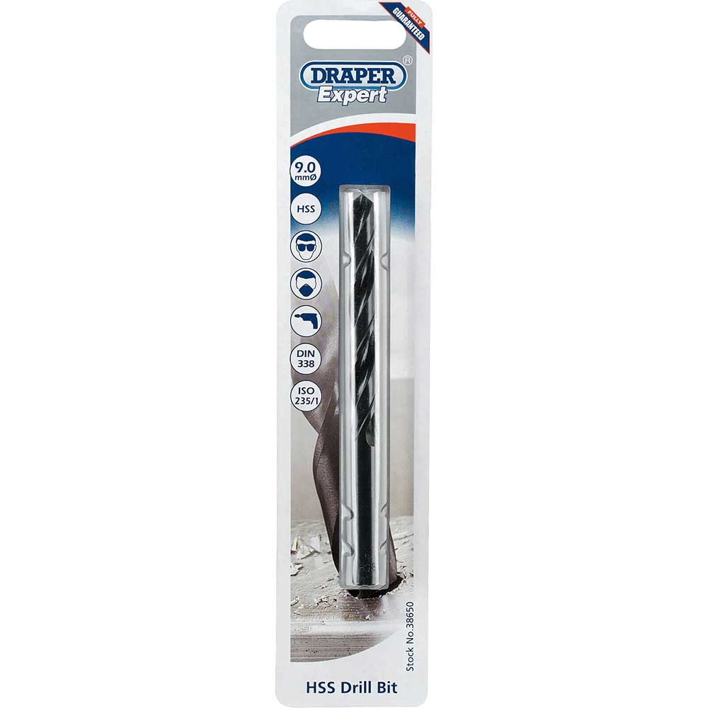 Photo of Draper Expert Hss Drill Bit 9mm Pack Of 1