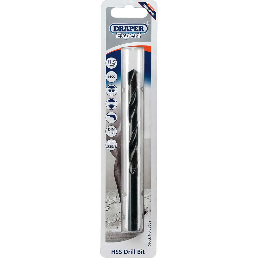 Photo of Draper Expert Hss Drill Bit 11.5mm Pack Of 1