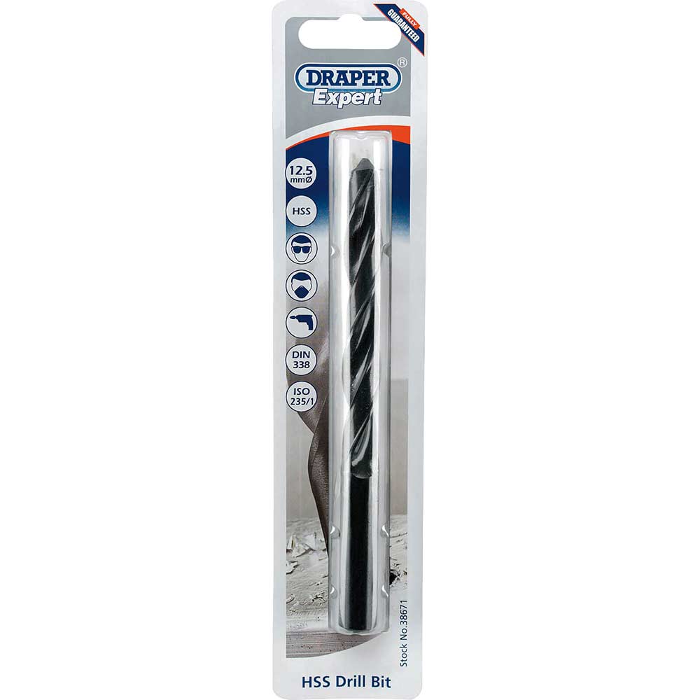 Photo of Draper Expert Hss Drill Bit 12.5mm Pack Of 1