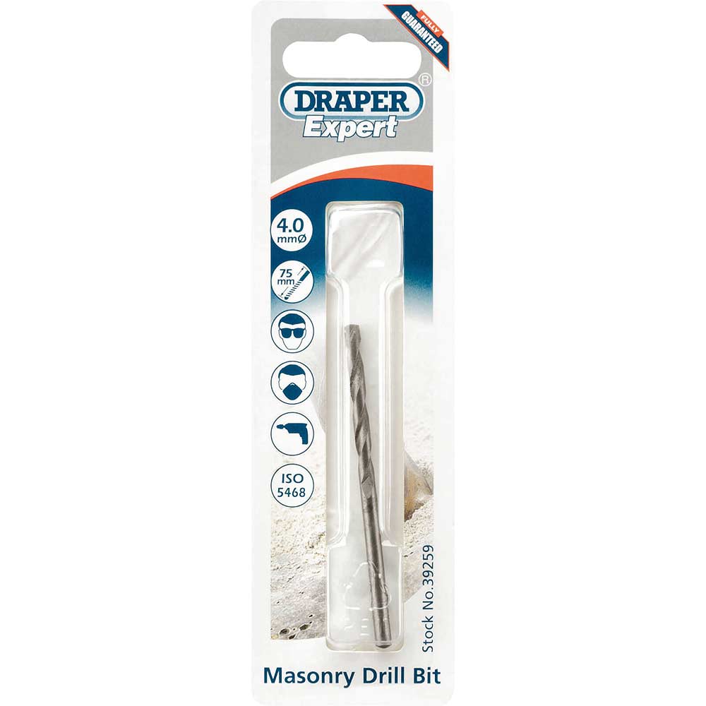 Photo of Draper Expert Masonry Drill Bit 4mm 75mm