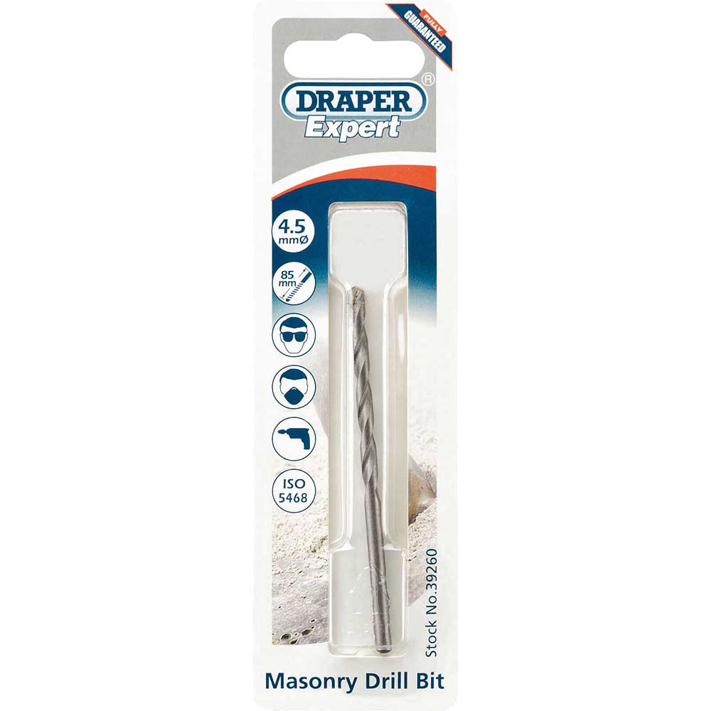 Photo of Draper Expert Masonry Drill Bit 4mm 85mm