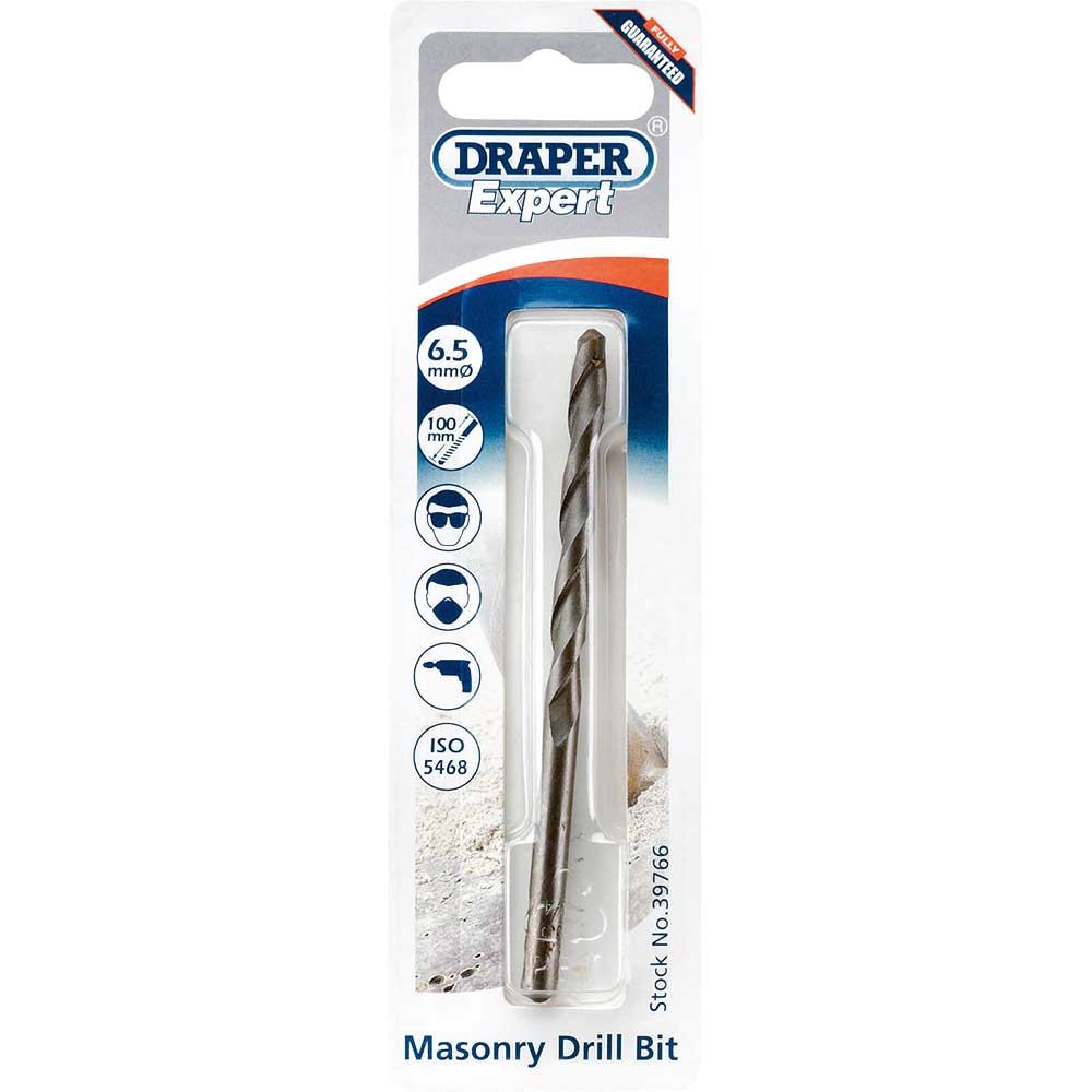 Photo of Draper Expert Masonry Drill Bit 6.5mm 100mm
