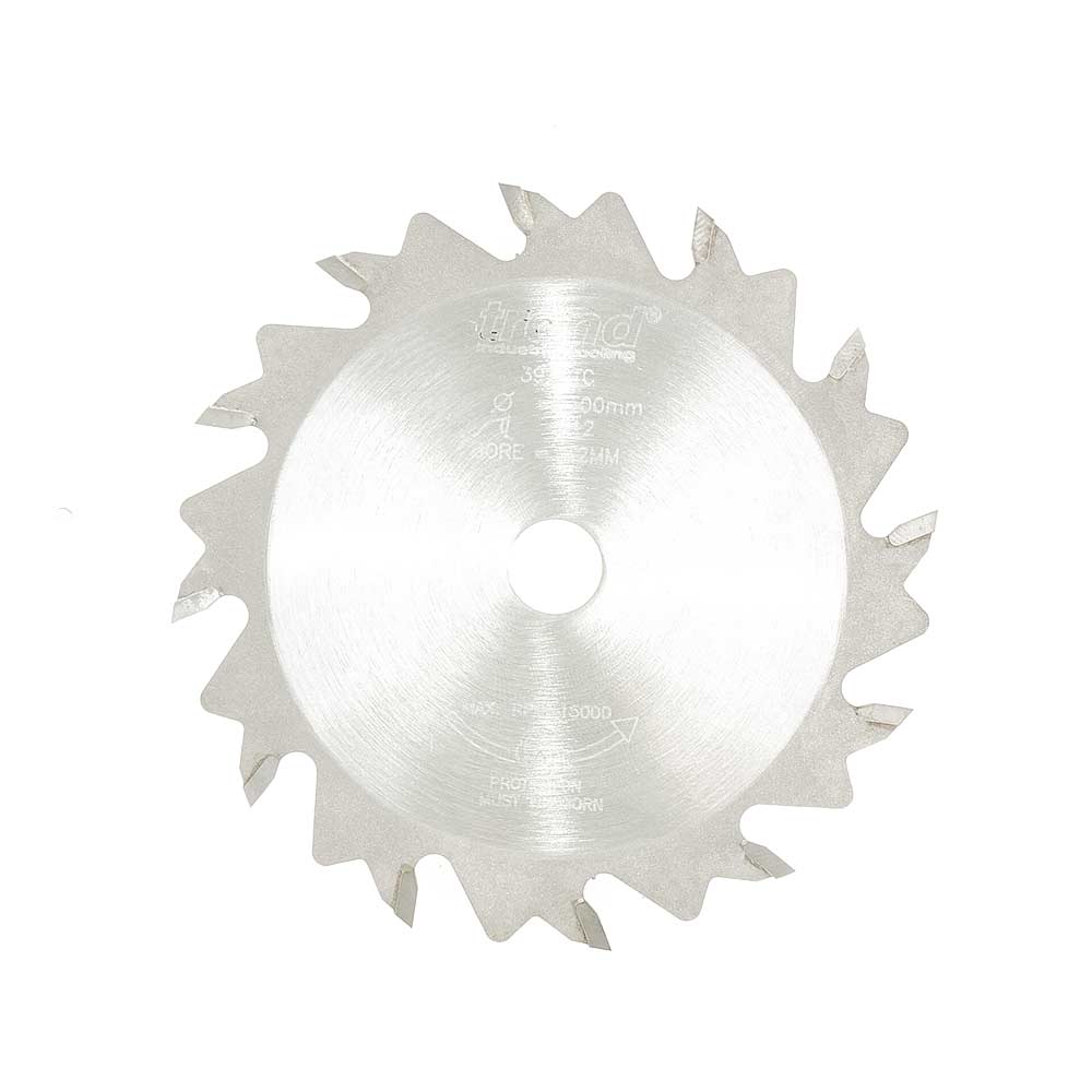 Photo of Trend Slotter Blade For 12mm Bore 33/1 Arbor 100mm 2.5mm 12mm