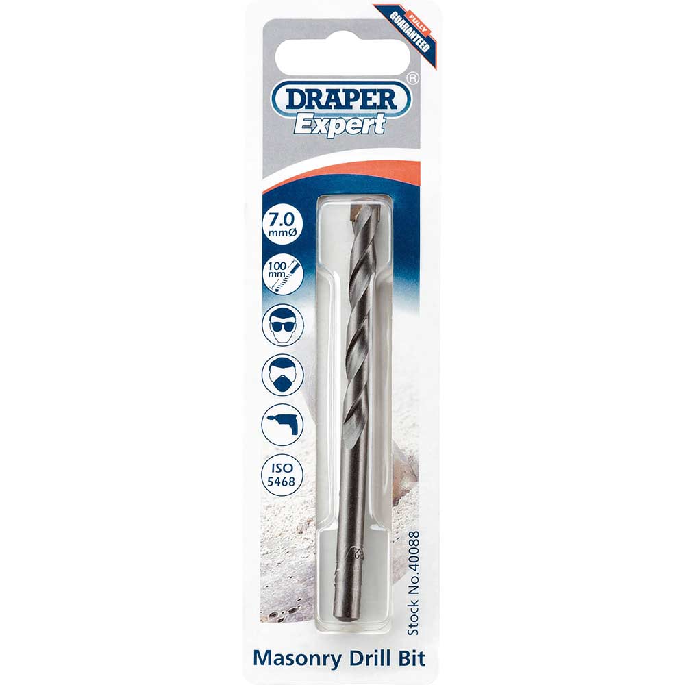 Photo of Draper Expert Masonry Drill Bit 7mm 100m