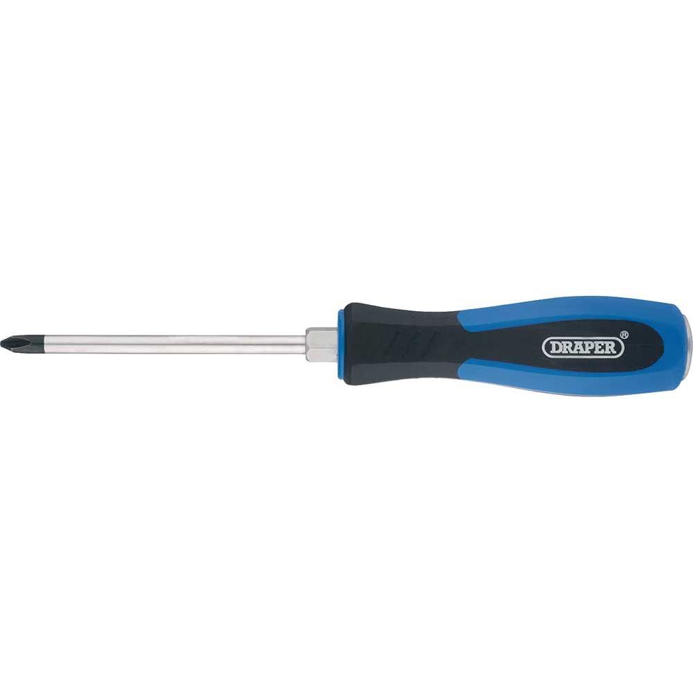 Image of Draper Pound Thru Phillips Screwdriver PH2 100mm