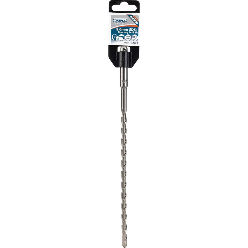 Photo of Draper Expert Sds Plus Masonry Drill Bit 8mm 260mm