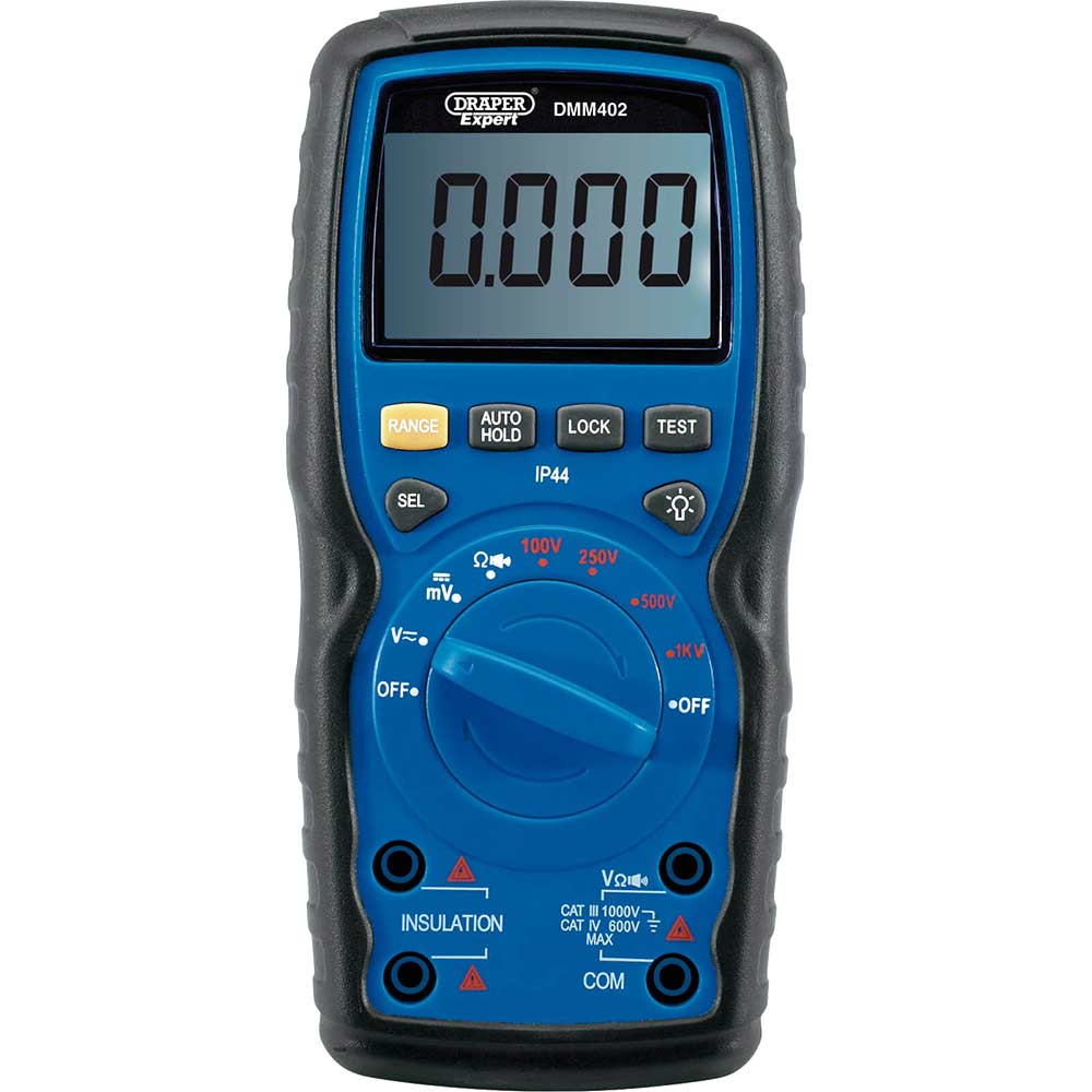 Photo of Draper Dmm402 Insulation Resistance Meter