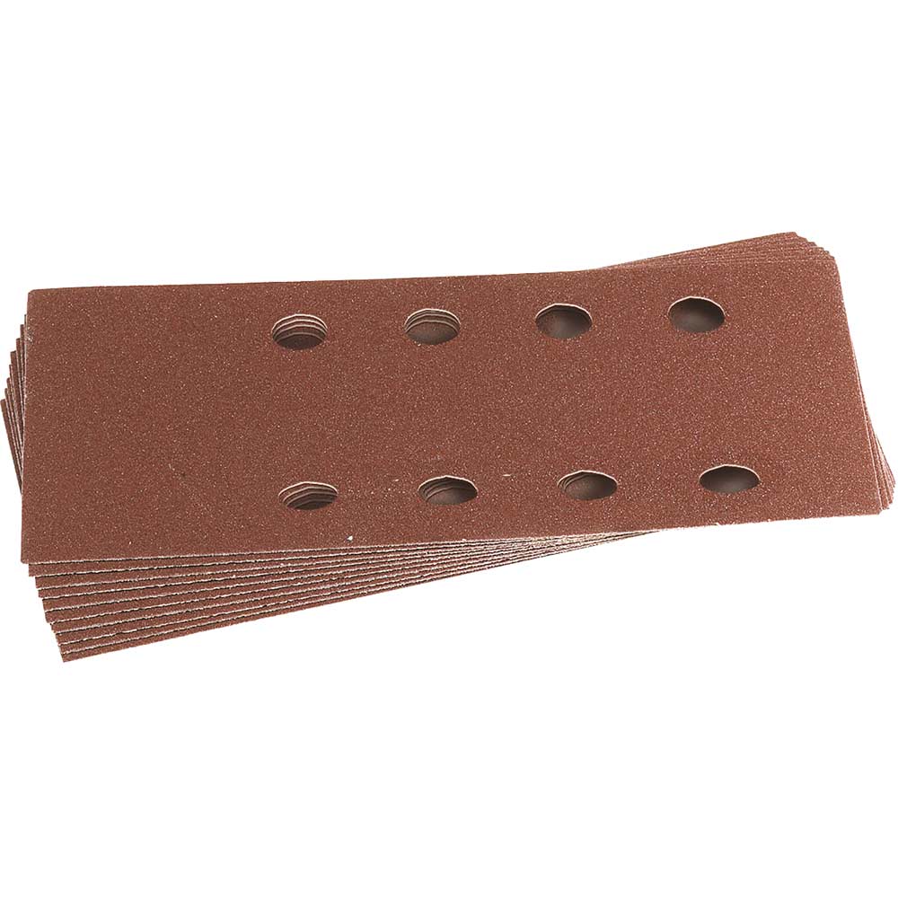 Photo of Draper Punched Hook And Loop Sanding Sheets 90mm X 187mm 100g Pack Of 10