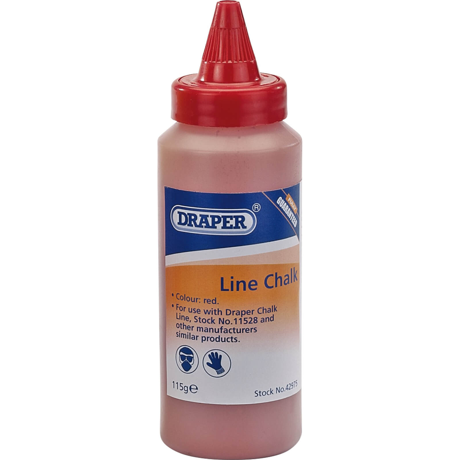 Photo of Draper Chalk Line Refill Bottle Red