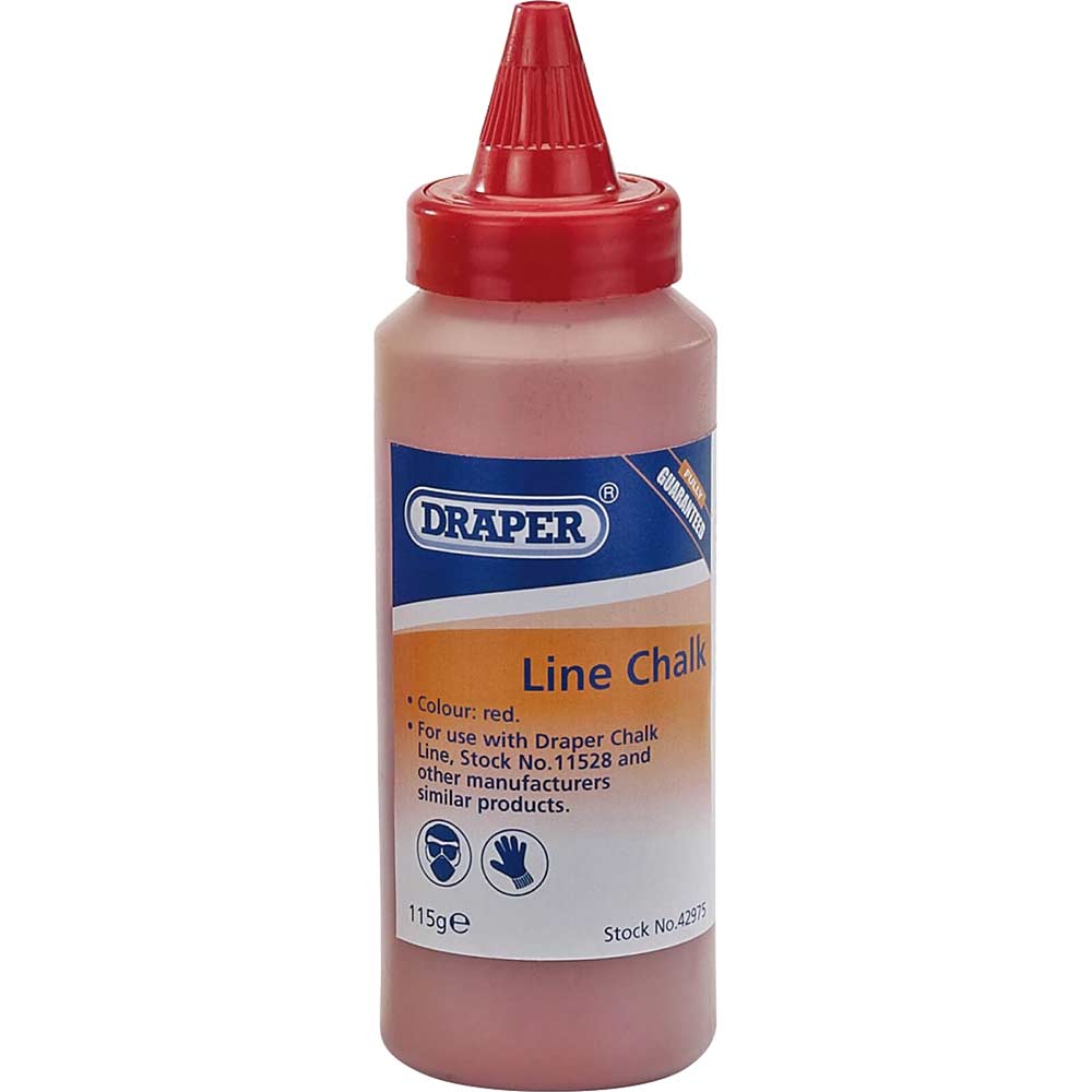 Photo of Draper Chalk Line Refill Bottle Red