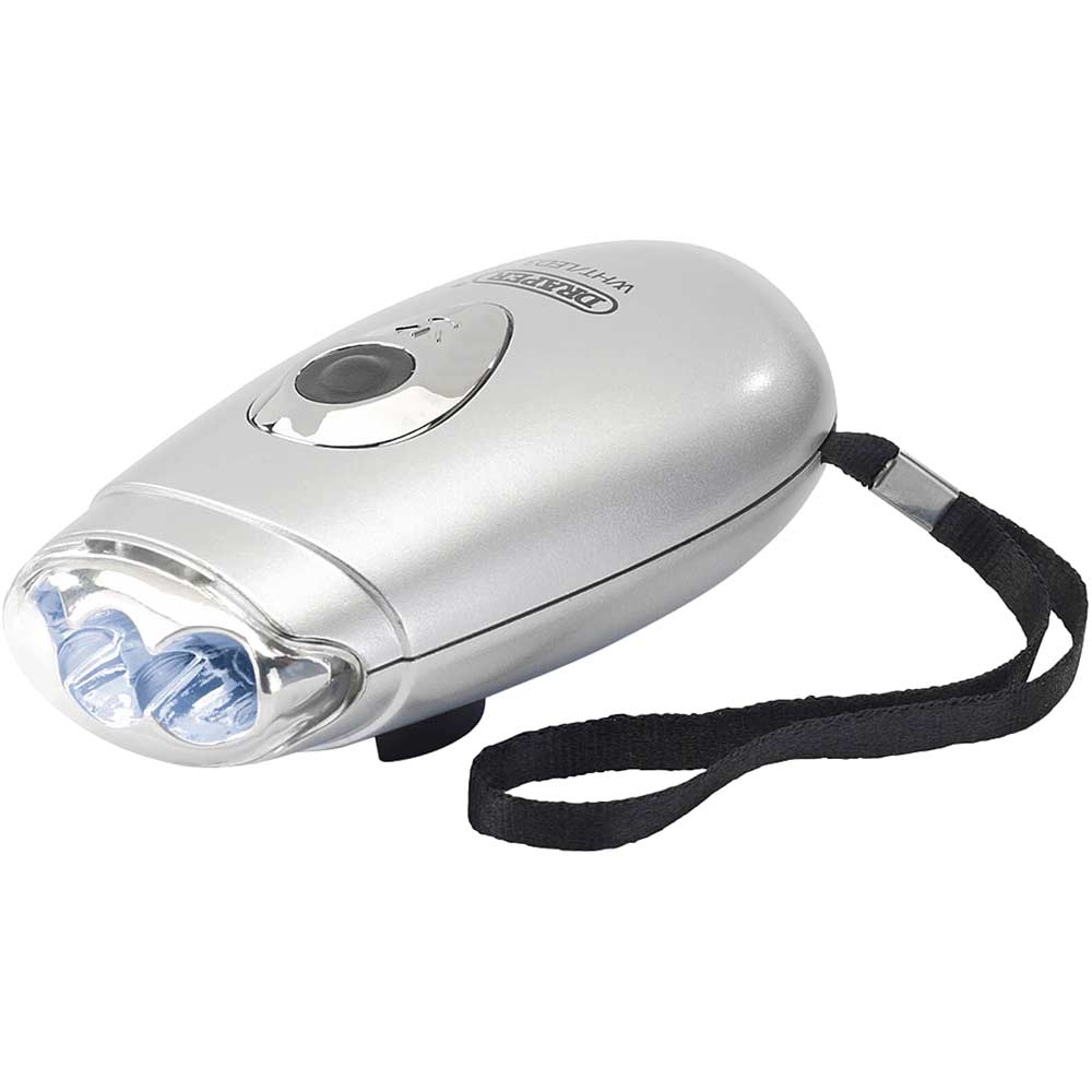 Draper LED Wind-up Torch