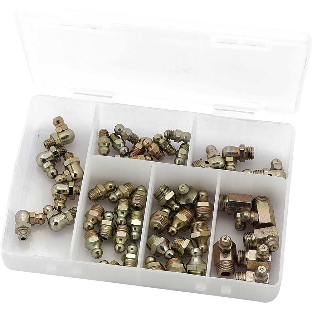 Photo of Draper 50 Assorted Bspt Grease Nipples