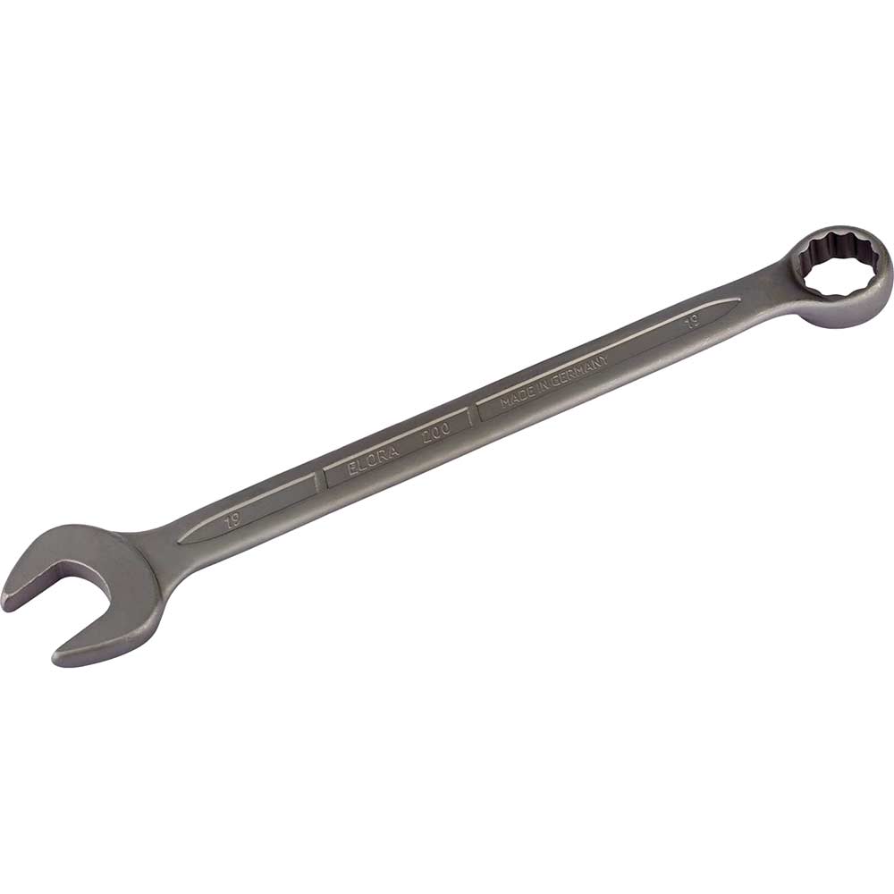 Photo of Elora Stainless Steel Long Combination Spanner 19mm