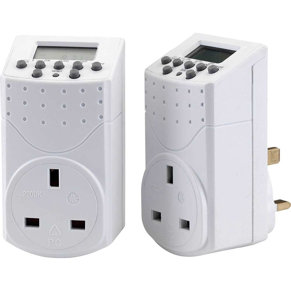 Photo of Draper 7 Day Digital Timers Pack Of 2