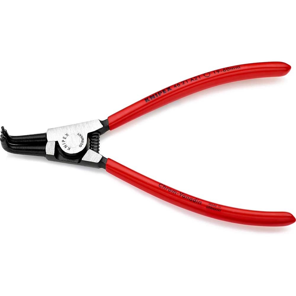 Photo of Knipex 46 21 External 90 Degree Circlip Pliers 19mm - 60mm