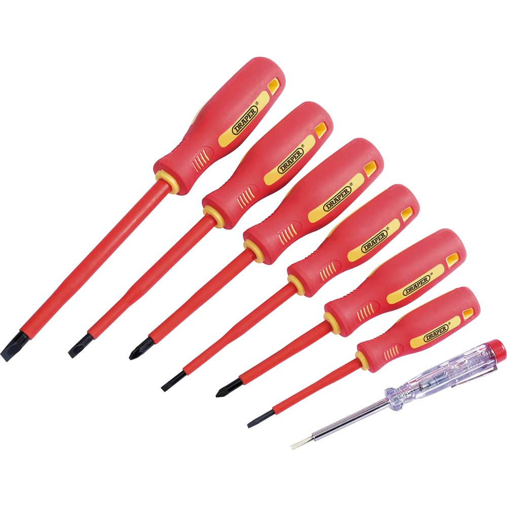Photo of Draper 7 Piece Vde Insulated Screwdriver Set