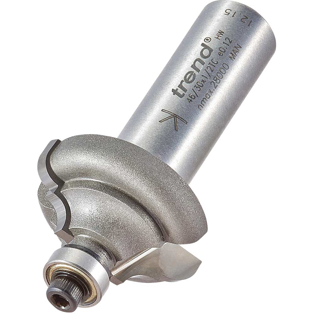 Photo of Trend Classic Style Bearing Guided Router Cutter 29mm 12.7mm 1/2