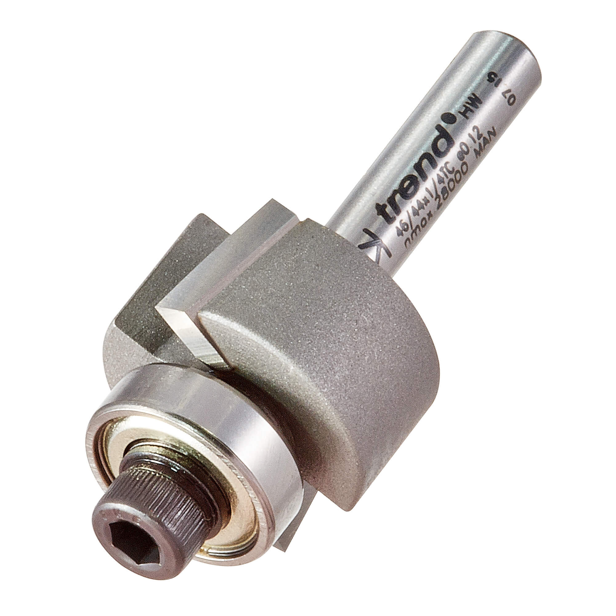 Image of Trend Bearing Guided Rebate Set Router Cutter 24mm 12.7mm 1/4"