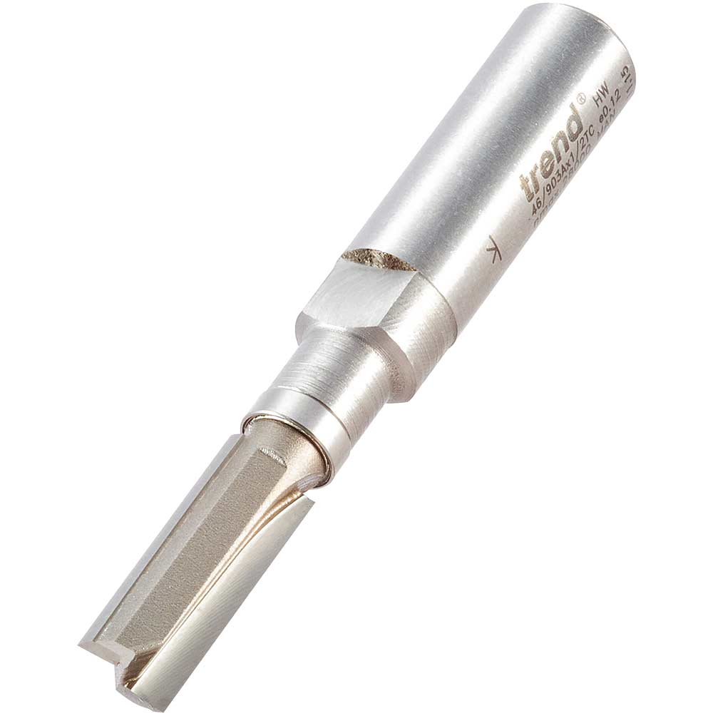Photo of Trend Bearing Guided Template Profiler Router Cutter 9.5mm 25mm 1/2
