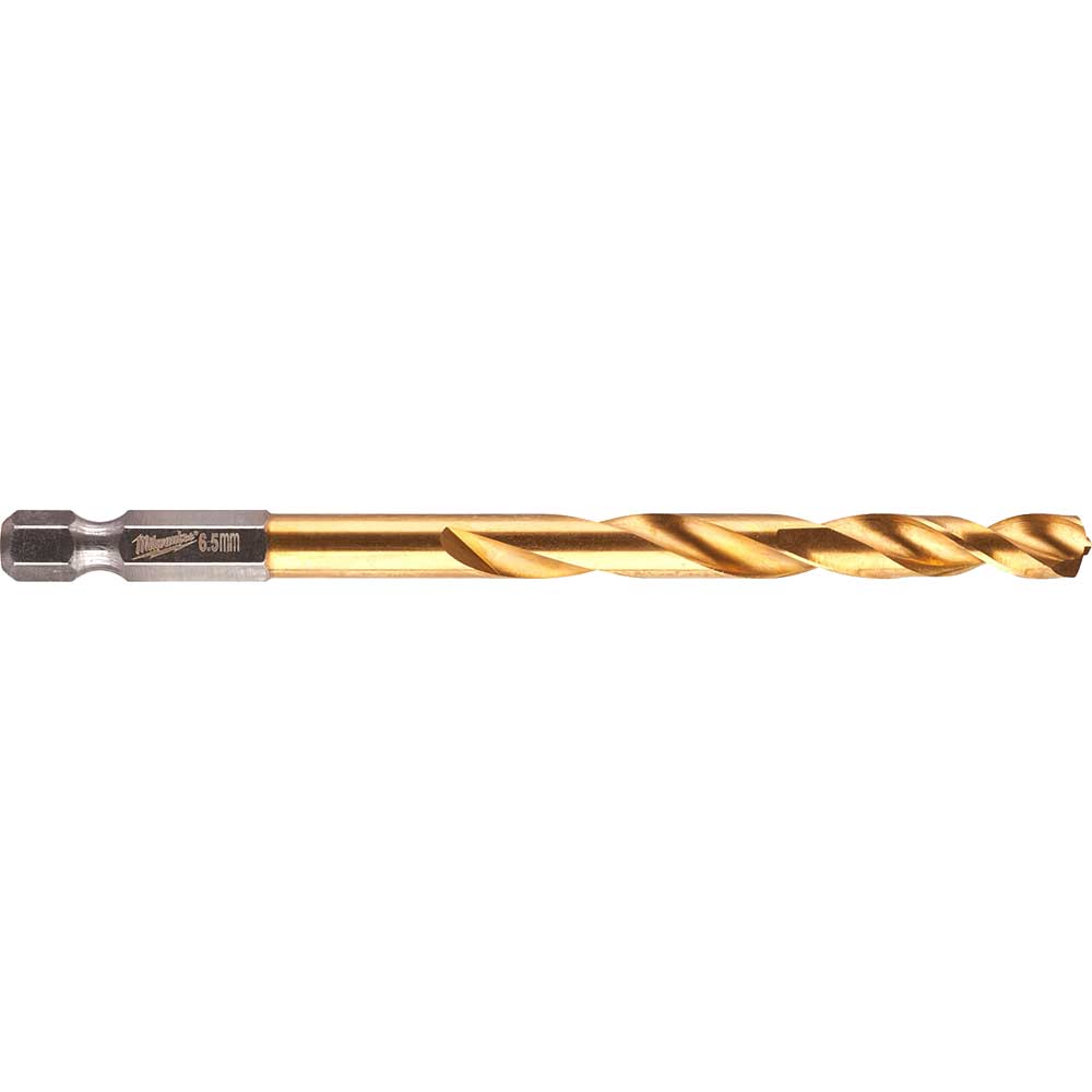 Image of Milwaukee HSS-G Shockwave Drill Bit 6.5mm Pack of 1