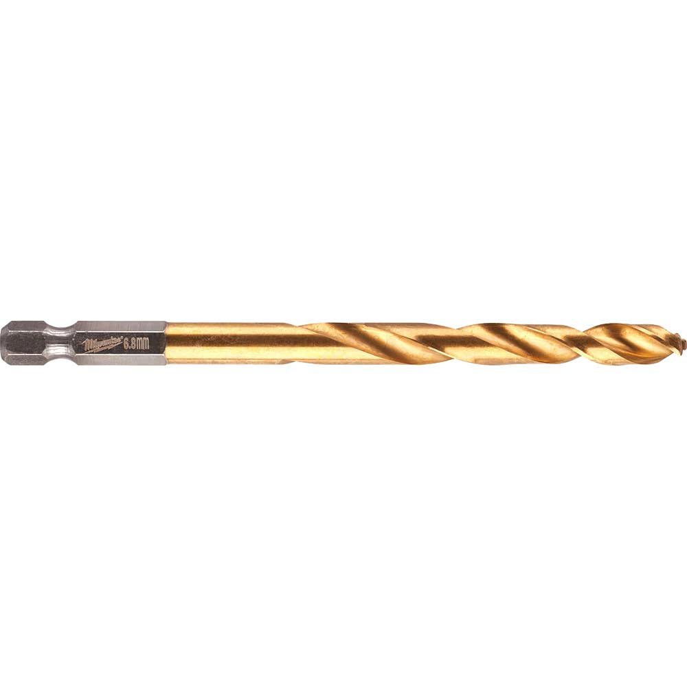 Image of Milwaukee HSS-G Shockwave Drill Bit 6.8mm Pack of 1