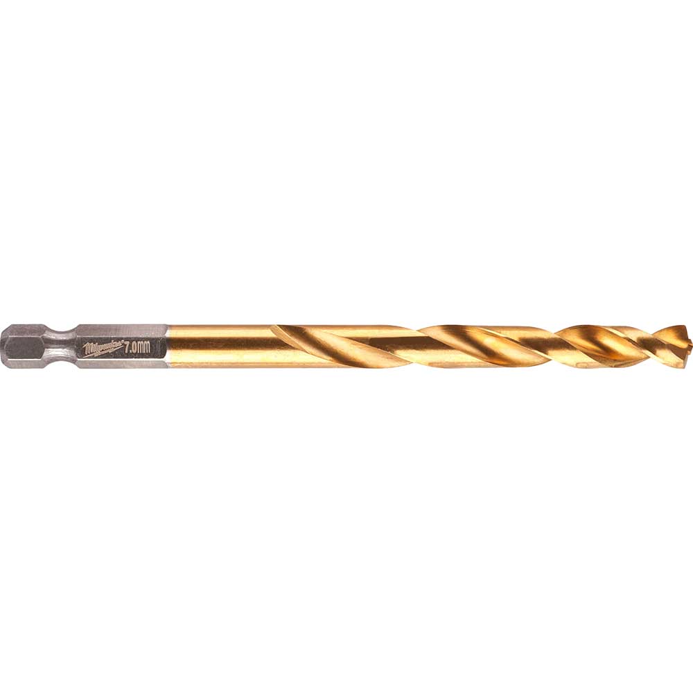 Image of Milwaukee HSS-G Shockwave Drill Bit 7mm Pack of 1