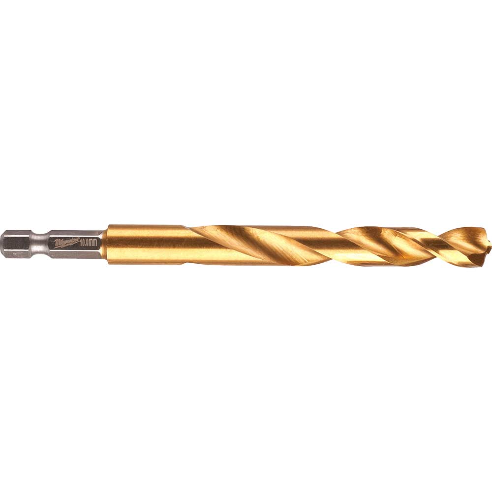 Image of Milwaukee HSS-G Shockwave Drill Bit 10mm Pack of 1