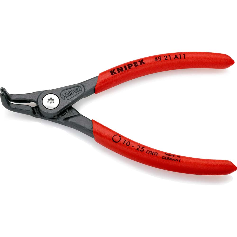 Photo of Knipex 49 21 External 90 Degree Precision Circlip Pliers 10mm - 25mm