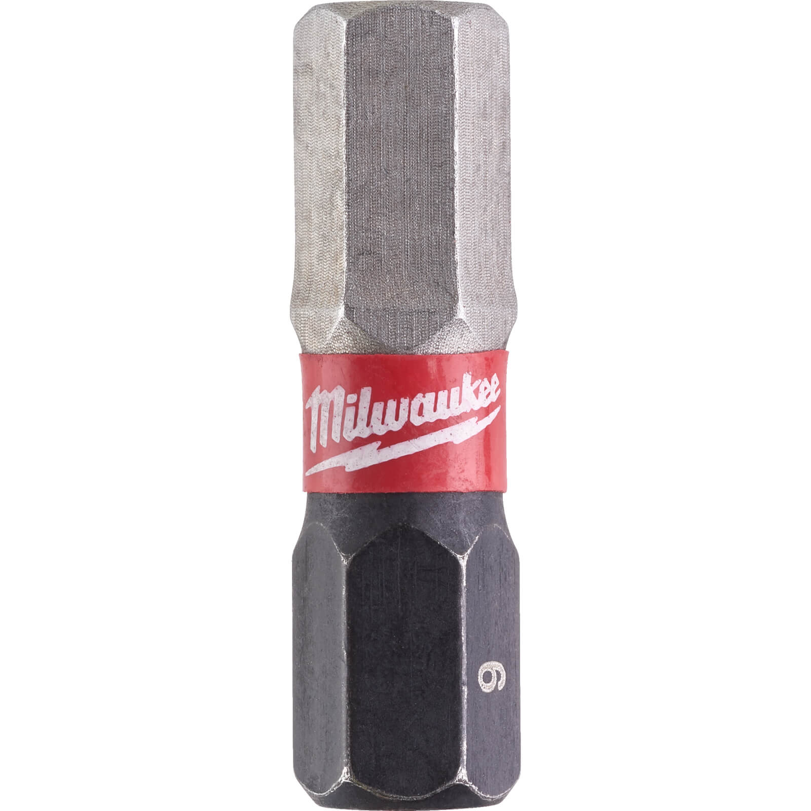Milwaukee Shockwave Impact Duty Hex Screwdriver Bits Hex 6mm 25mm Pack of 2