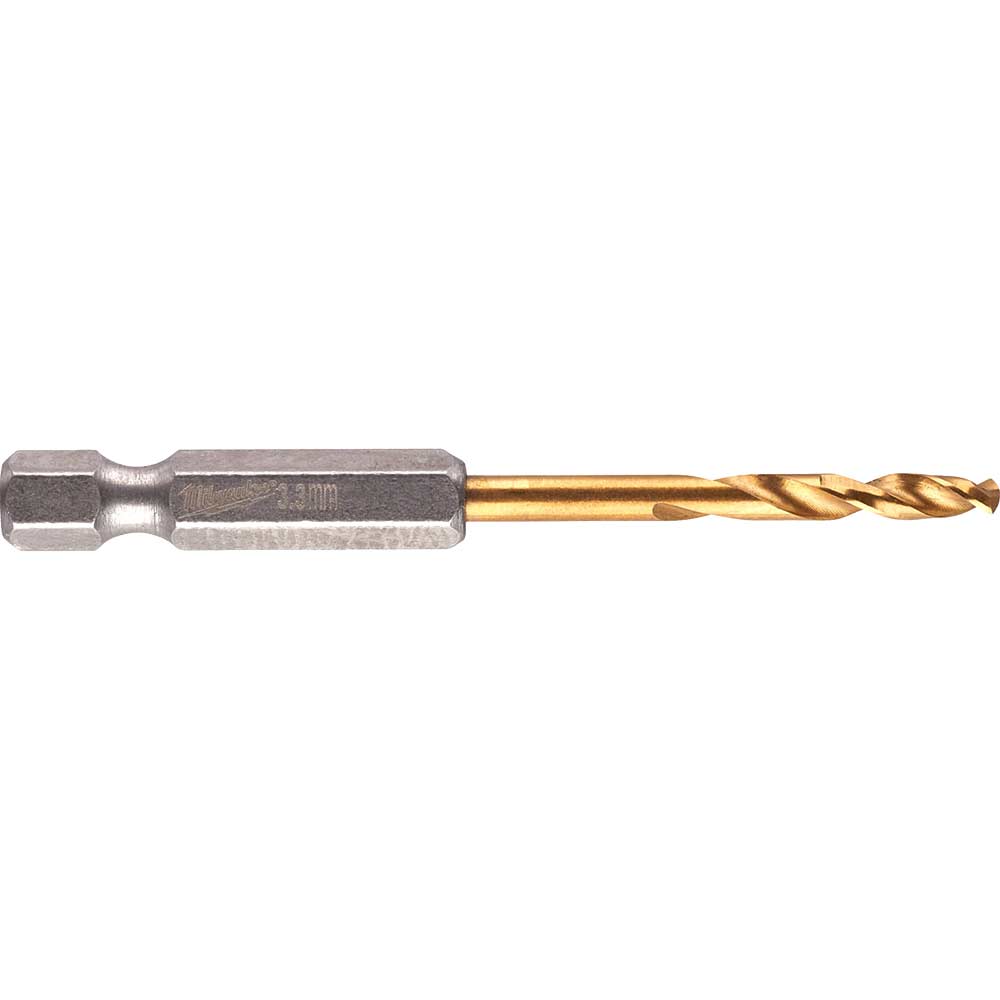 Image of Milwaukee HSS-G Shockwave Drill Bit 3.3mm Pack of 2