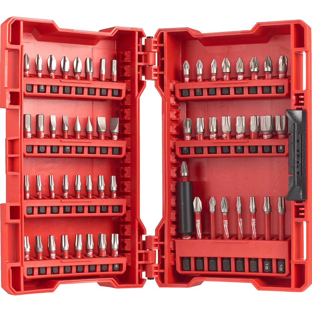 Image of Milwaukee 57 Piece Shockwave Impact Screwdriver Bit Set